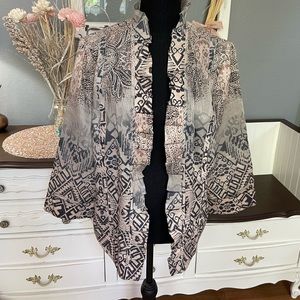 Chico’s size 2 gorgeous fancy cardigan/jacket